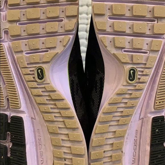 Nike purple cheetah print sneakers W8.5 - Picture 6 of 8